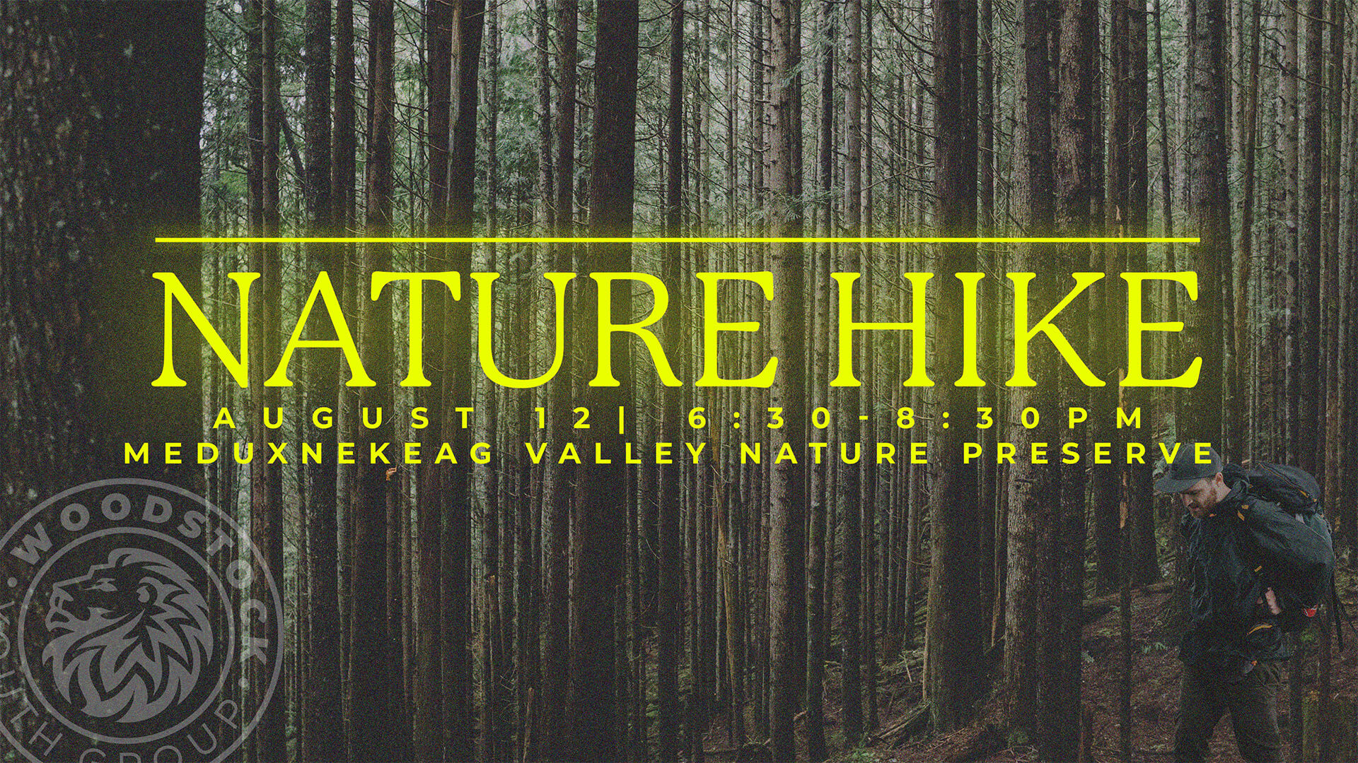 Nature Hike Glowing Retro Vintage - CMG Template