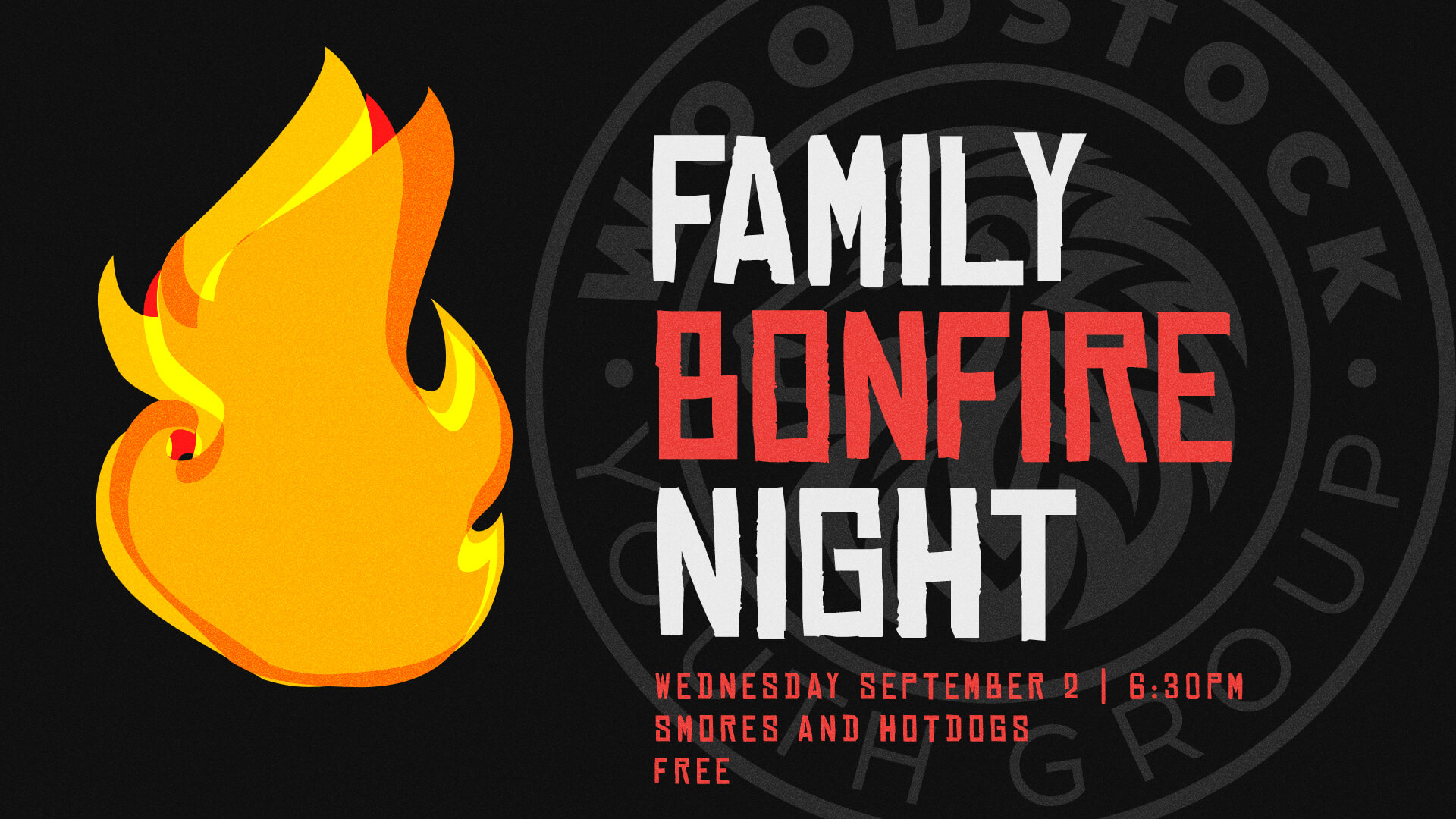 Youth bonfire fall 2026